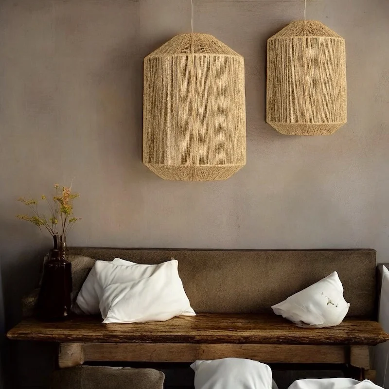 Malibu – Jute Hanging Lamp