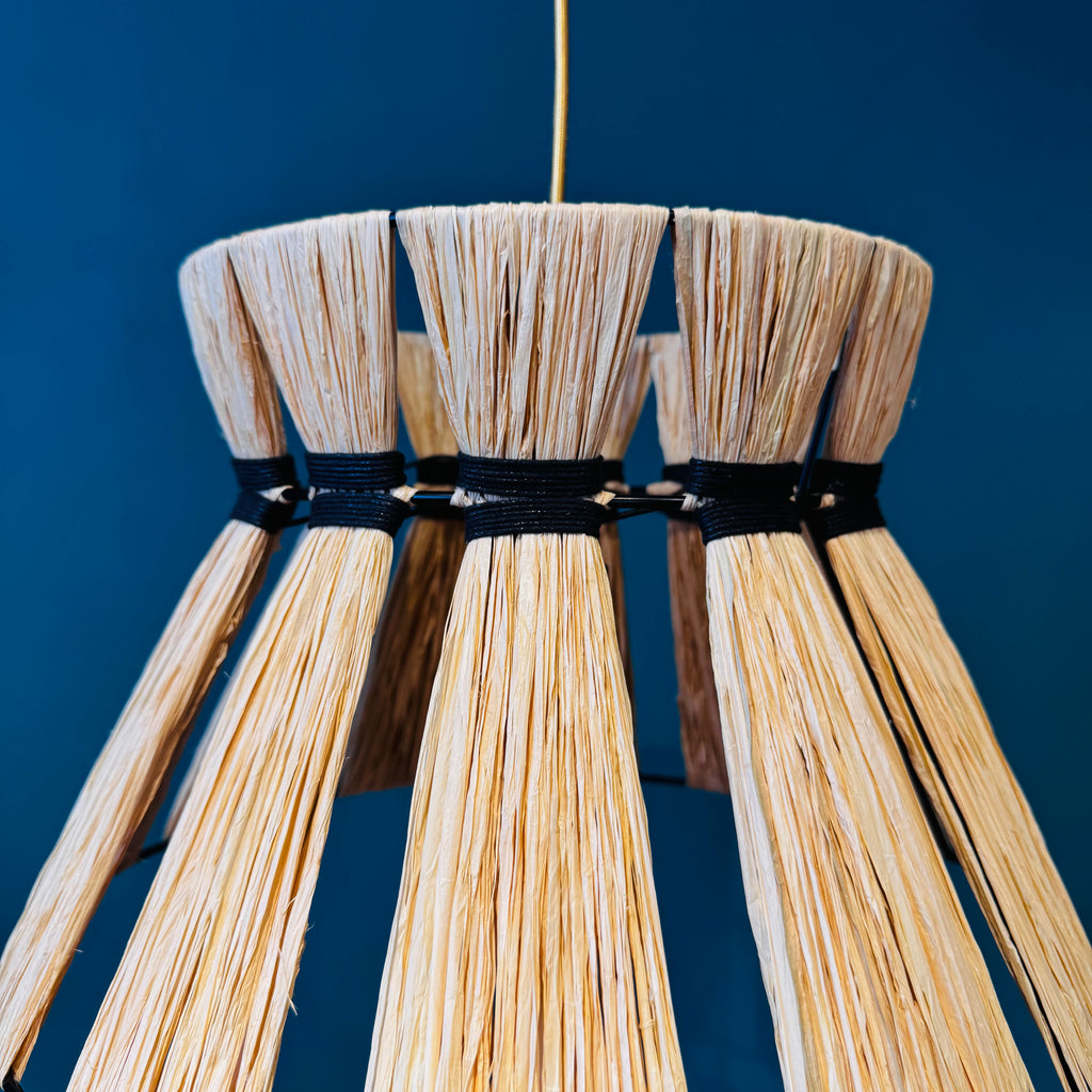 Sayulita - Lámpara colgante (Raffia)