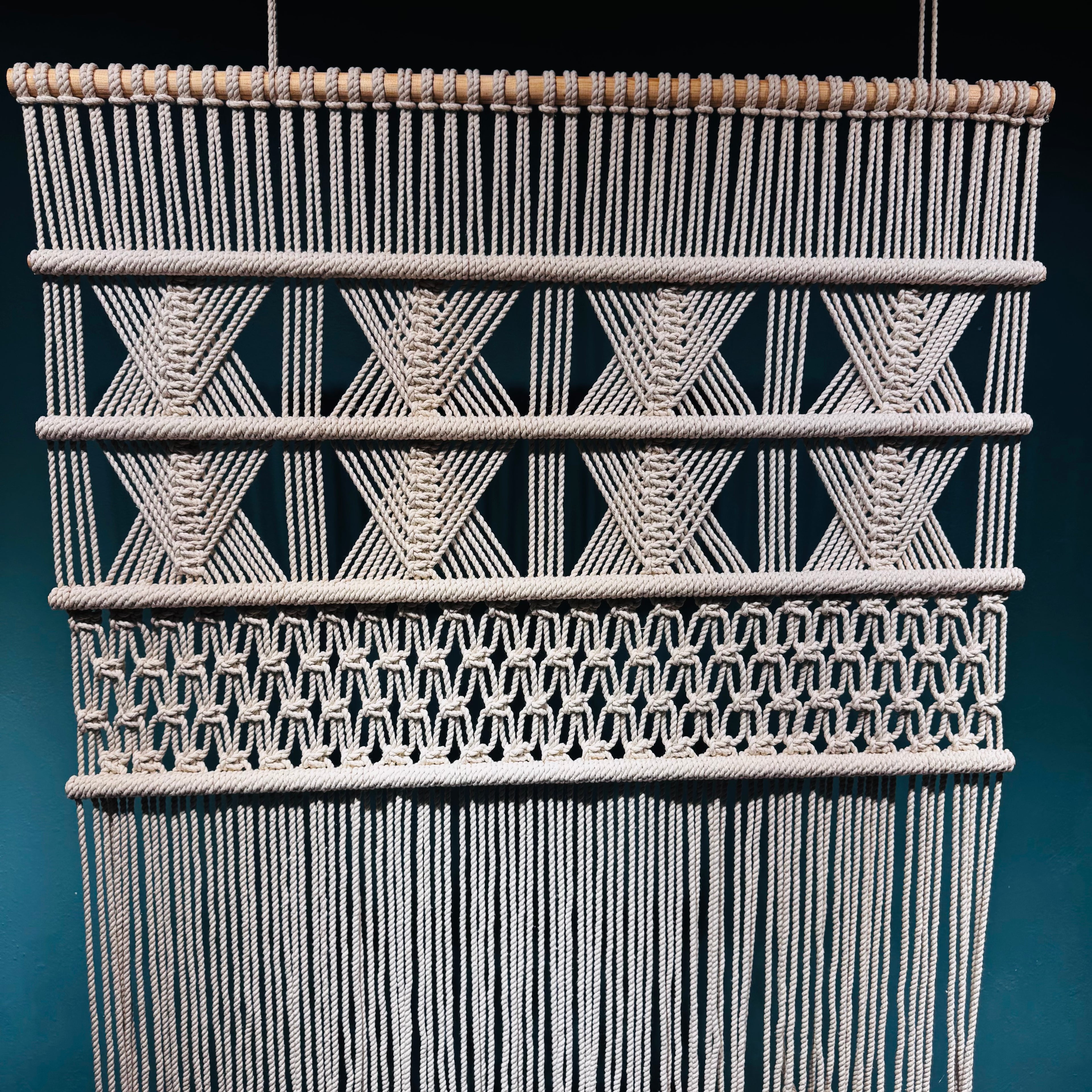 Vida - Tapiz de Macramé