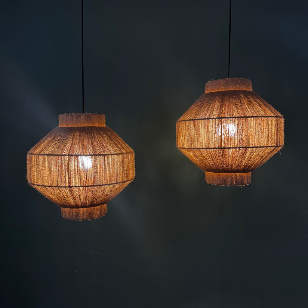 Chuchut - Lámpara Colgante de Yute
