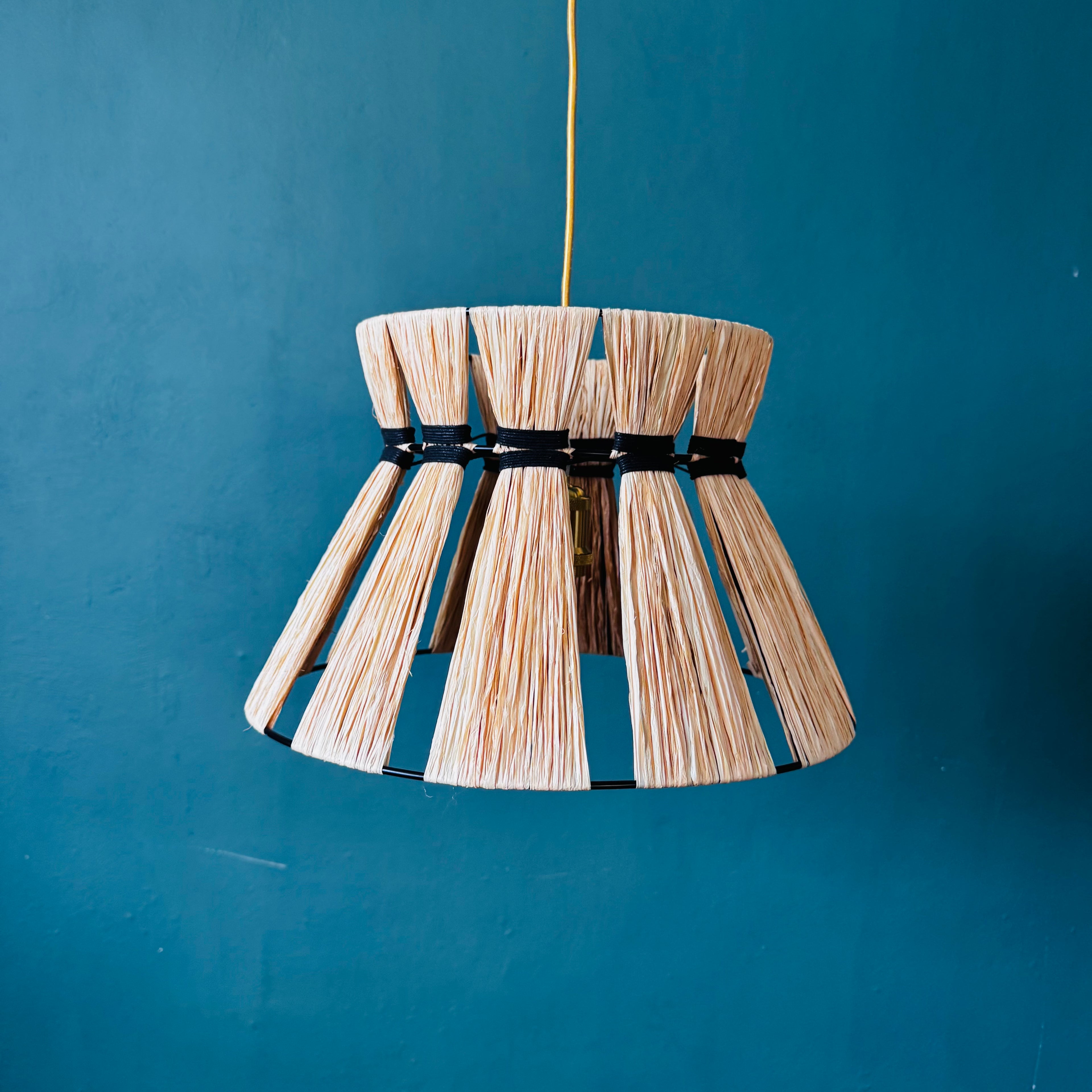 Sayulita - Lámpara colgante (Raffia)