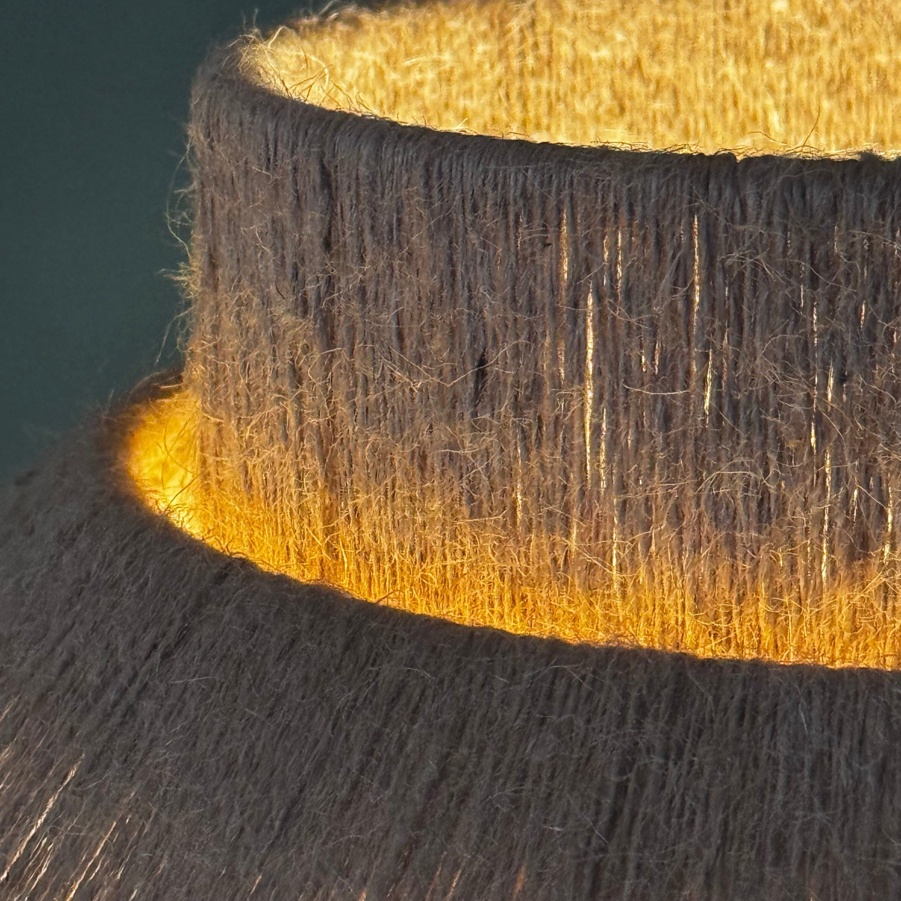 Chuchut - Lámpara Colgante de Yute