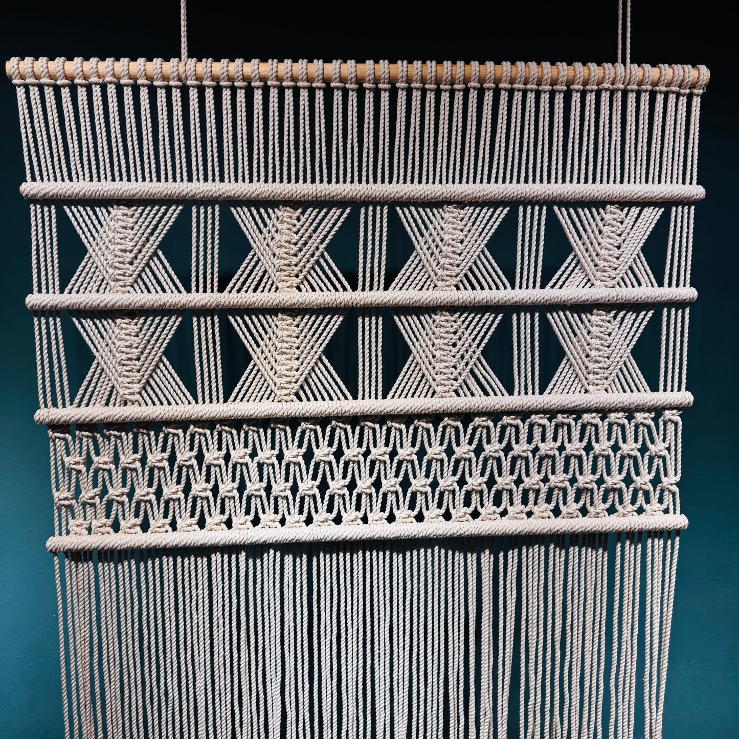 Vida - Tapiz de Macramé