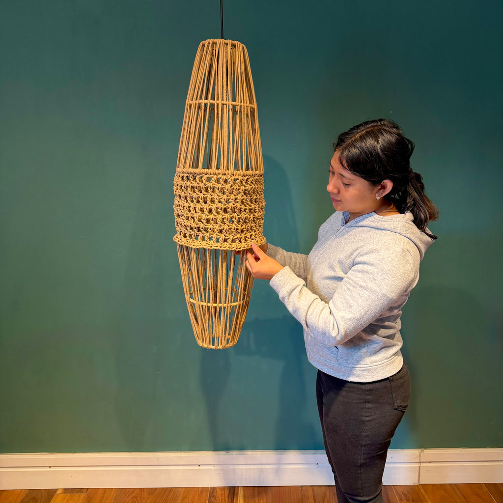 Canela - Lámpara colgante de Kraft