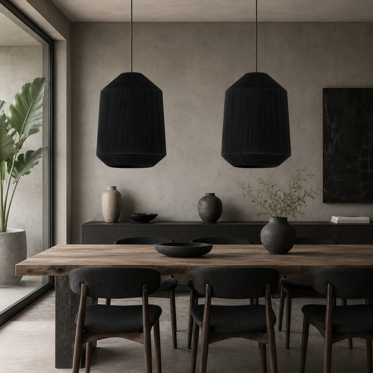 Malibu – Jute Hanging Lamp
