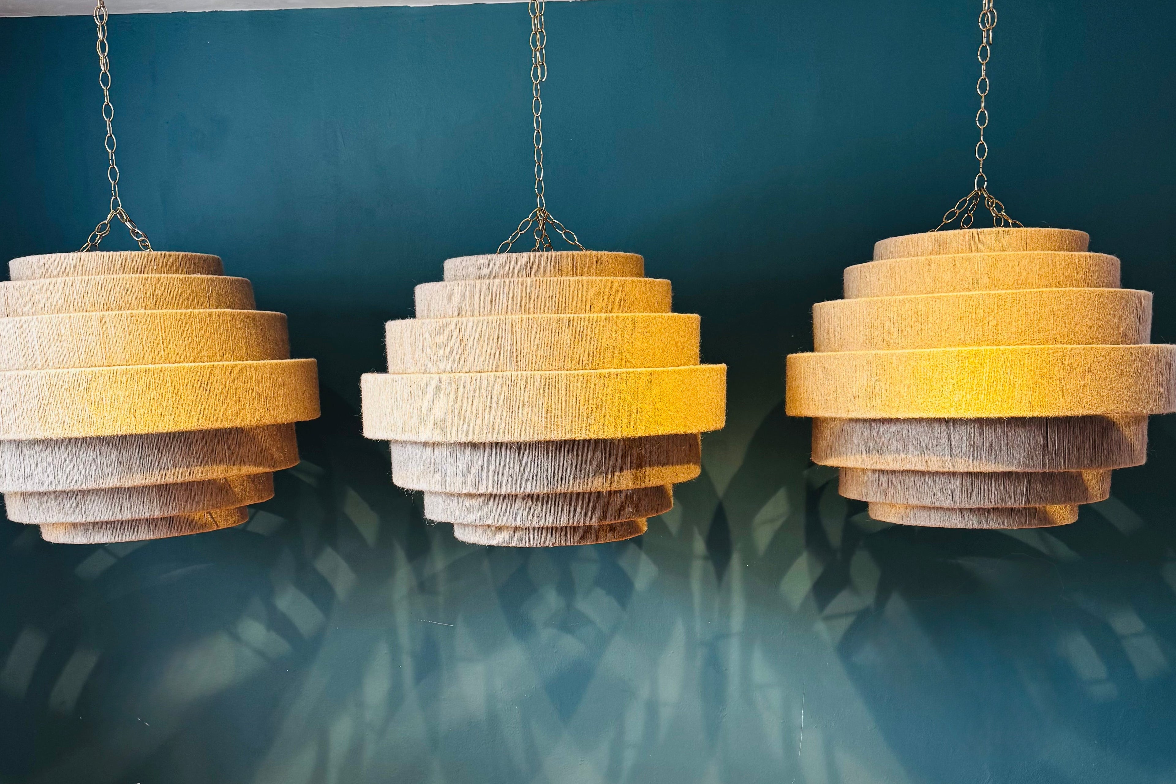 Progreso - Lámpara colgante de Yute