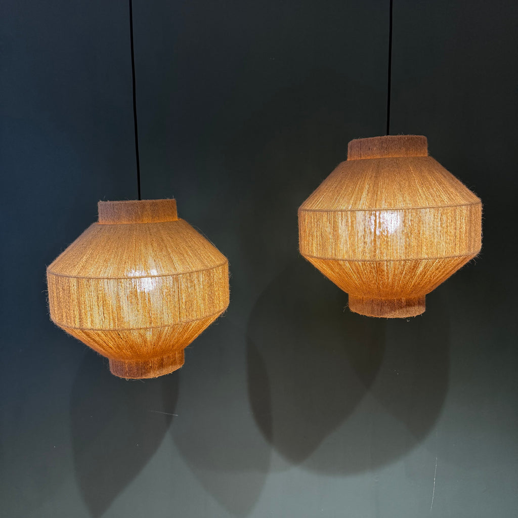 Chuchut - Lámpara Colgante de Yute