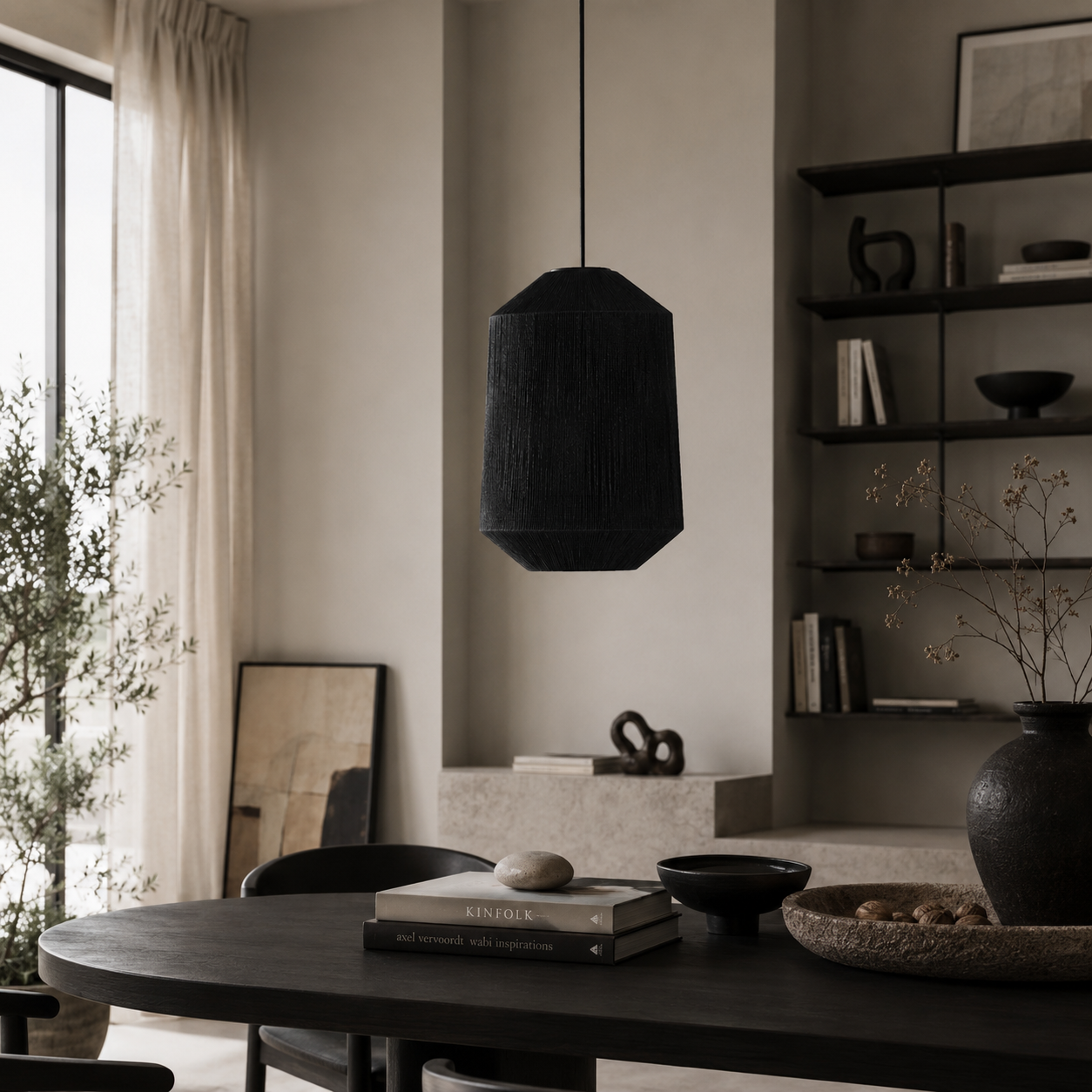 Malibu – Jute Hanging Lamp