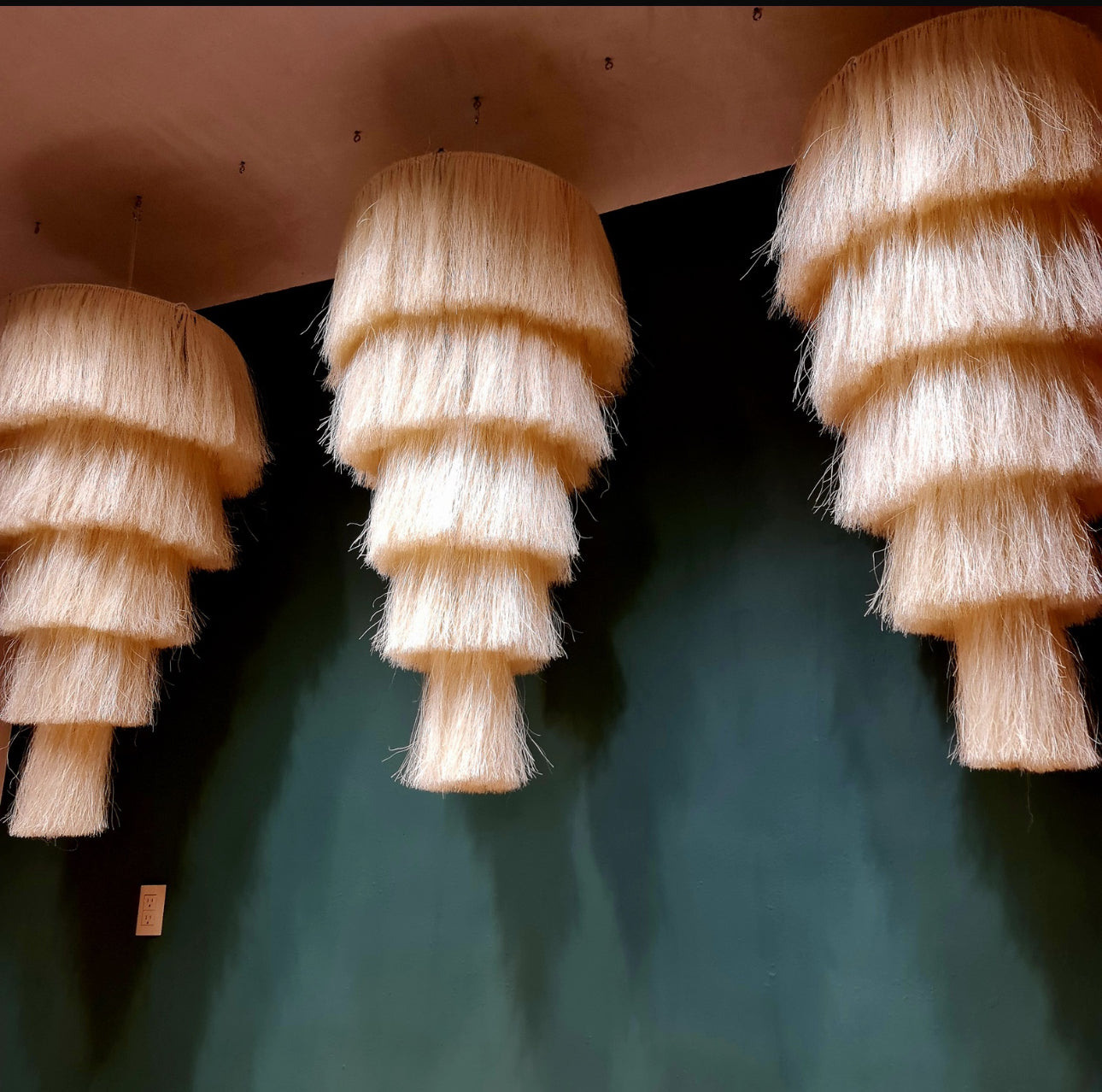 ki 5 Niveles - Lámpara Colgante de Henequén