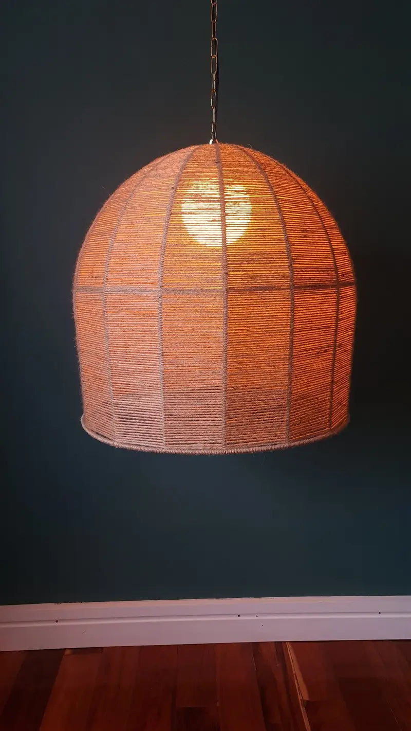 Baálam – Jute Hanging Lamp