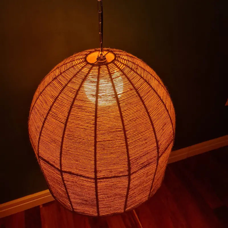 Baálam – Jute Hanging Lamp