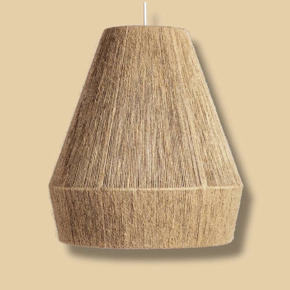 Hanging Lamp Bell Jute