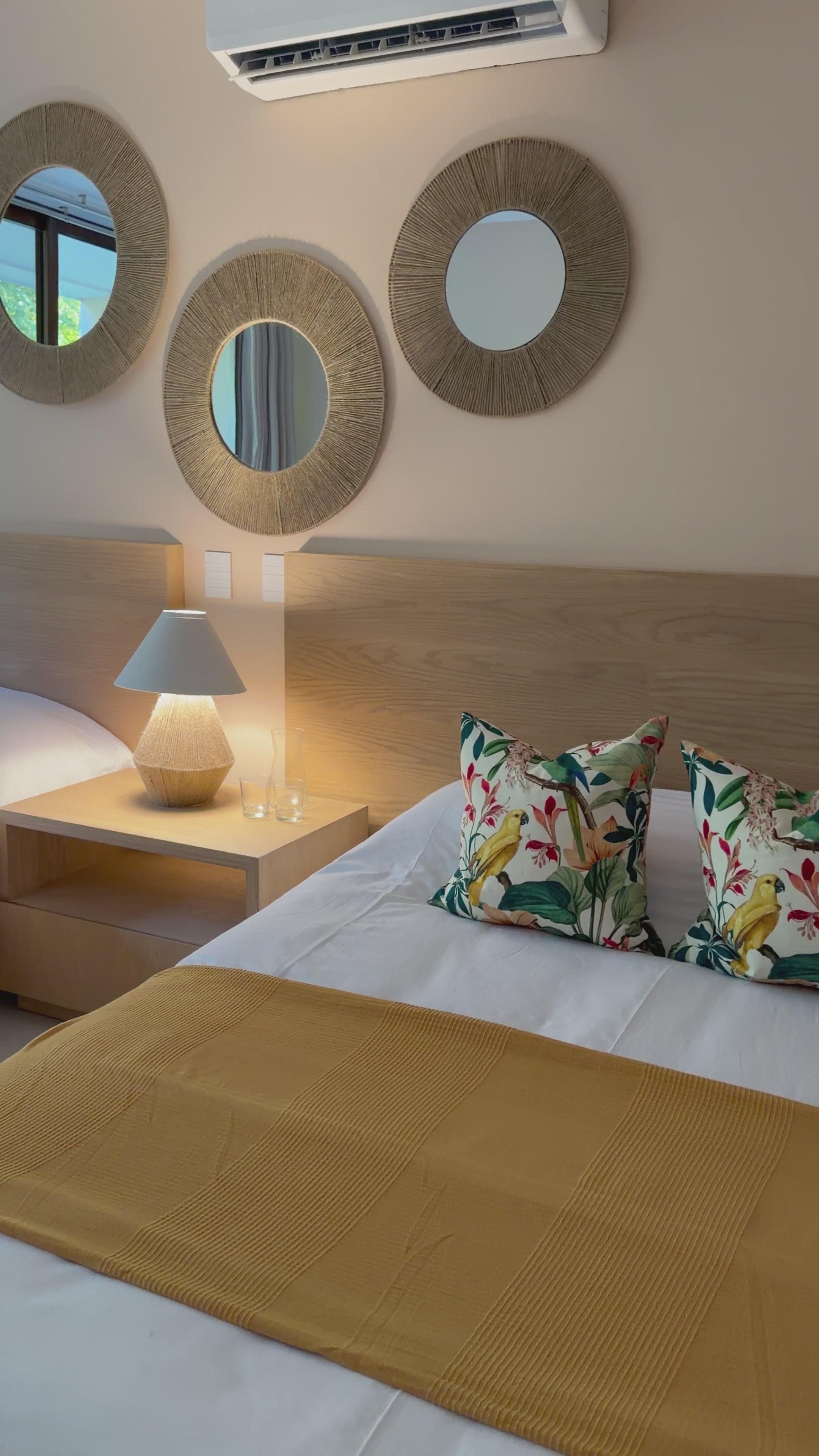 Set de Espejos de Yute