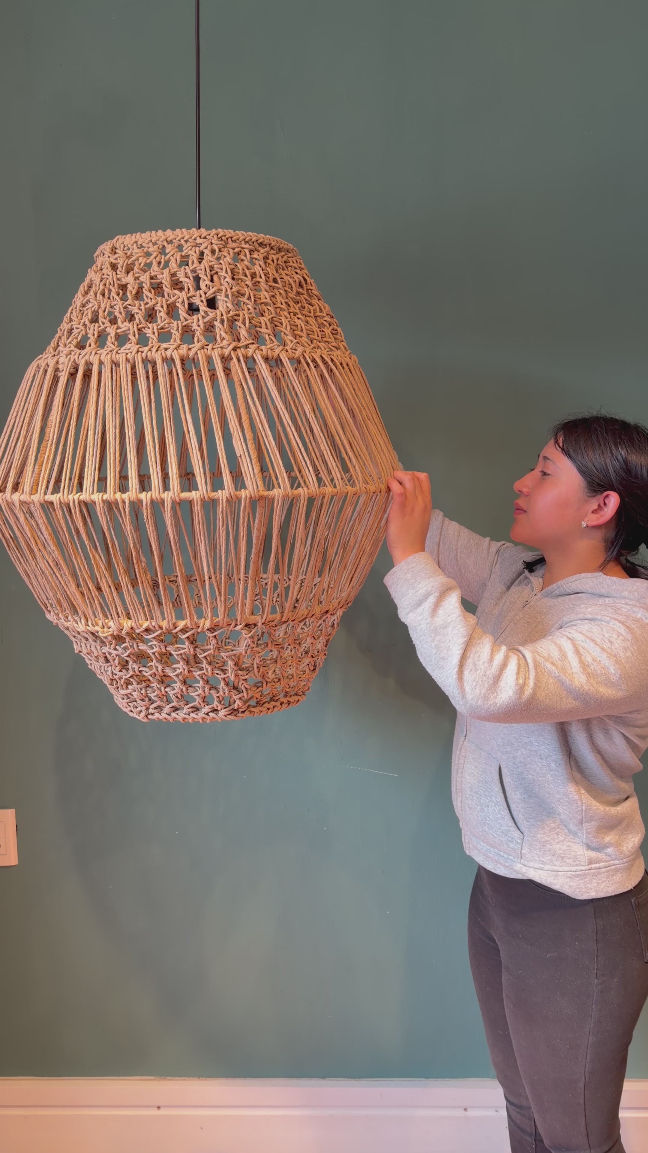 Sense - Lámpara Colgante de Kraft